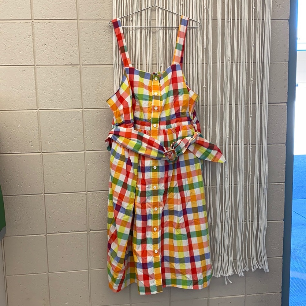 NWT Christopher John Rogers x Target Plaid Dress ⭐️⭐️⭐️ - Picture 5 of 13